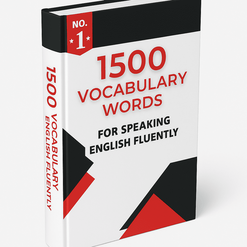 1500 Vocabulary Words For Speaking English Book pdf